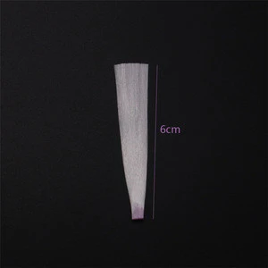 nail lengthening fiber nail art diy transparent pointed water drop artificial fingernail press on nails