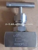 Needle valve, 6000PSI, M/F,F/F