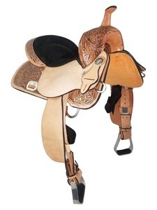 New Arrival Leather Made Horse Saddles With Custom Private Logo Top Quality Barrel Proven Mansfield Saddle