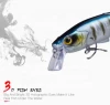 New Arrival Model HCL9503 Fishing Floating Minnow Bait With Soft Tail Hard Body Fishing Lure