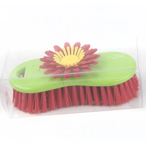New come Sun Flower Durable Laundry Plastic Clothes Cleaning Washing Scrubber Scrubbing Brush