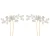 Import New Crystal Hair Clip pearl jewelry Bridal Hair Accessories 2 Pieces/set from China