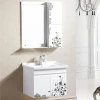 New design cheap and modern bathroom sets PVC bathroom cabinet with small size