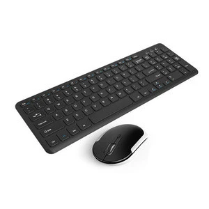 New design high quality 2.4g colored wireless keyboard and mouse combo