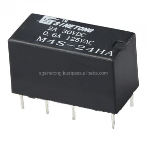 New design Sinetong adjustable low voltage signal relay 24V 2C