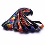 New Fashion Sublimation Custom Logo Adjustable Elastic Goggle Strap Wholesale