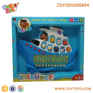 new fun electronic organ with learning letters toy