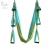 Import NEW indoor sports  Very High quality Aerial Yoga hammock with 6 Handles strap from China