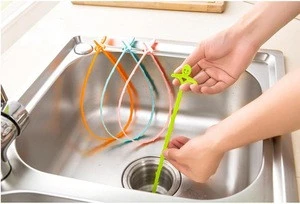 New Kitchen Snake Fixed Sink Tub Pine Drain Cleaner Bathroom Shower Toliet Slow Removal Clog Hair Tool Dredge Tools
