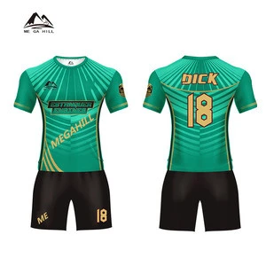 New model hot sale sublimation printing men football/soccer jersey uniform