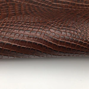 New price real cow leather lizard embossed pattern genuine bovine leather
