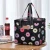 New print outdoor picnic ice bag portable heat preservation lunch box instant bag picnic cooler bag