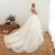 Import New products in 2020 big v-neck wedding dress bridal gown lace from China