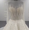 New Products Luxury Handmade Beaded Lace Wedding Dress Bridal Gown
