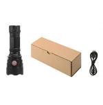 New style  Rechargeable Led Flashlight 18*XML-T6 High Power LED Torch Light