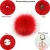 Import Newest 8cm Faux Fox Fur Pompoms Ball with pin for Hats Shoes Scarves Bag Charms Accessories from China