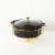 Import Newest design  marbled gold pattern ceramic soup pot household dry pot tableware with handle and candle holder from China