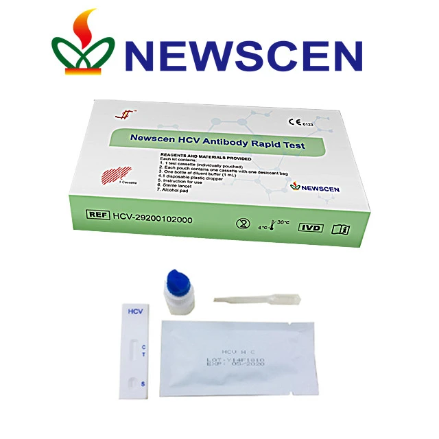 NewScwen HCV Rapid Test Kits Wholesale Rapid Diagnosis Test Kit Antigen Test with CE