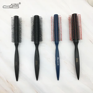 Non-slip hair styler brush hair black ABS plastic styling combs
