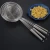 Import Noodle Colander Stainless Steel Mesh Strainer Spoon Frying Oil Dumplings Colander Basket Cookware Cooking Strainers Kitchen Tool from China