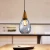Import Nordic Glass Pendant Light LED Water Droplets Home Decorate Kitchen Bedside Lamps Creative Living Room Hanging Light Fixtures from China