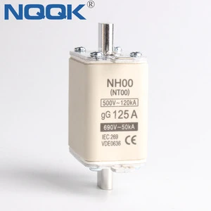 NQQK NT00 NH00 2A 660V 690V HRC Low Voltage Fuse link 80A fuse