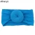 Import Nylon Headbands Baby Lovely Round Ball Elastic Wide Soft Cotton Head Wrap Hair Bands Newborn Children Kids Hair Accessories from China