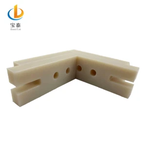 Nylon slide block, cushion plate, linear guide rail, customized plastic parts, open mold injection