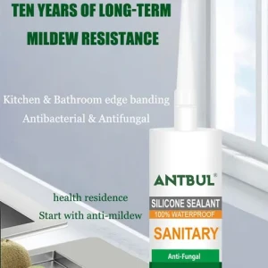 Odor-free waterproof home neutral silicone hygienic high-viscosity  kitchen and bathroom sealant
