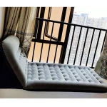 OEM Built-in Pump Upgraded Inflatable Portable Durable Hiking Camping Mat Waterproof Double Air Mattress
