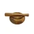 Import OEM Factory Acacia wood Pill Household wood grinders pound POTS Wooden mortar and pestle from China
