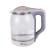 Import OEM Glass Electric Tea Kettle jug BPA Free Cordless with Auto Shutoff Protection Stainless Steel Lid Bottom from China