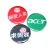 Import Oem Mini Custom Size 37mm 44mm 58mm  Round Heart Plastic Pin Button Badge from China