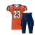 Import OEM Wholesales 100% Polyester American Football Wear Youth Training Football Uniforms from Pakistan