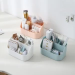 Office Desk Organizer - Multifunctional Desktop Storage Box -Pencil Holder -Business Card Pen Mobile Phone Remote Control Holde