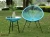 Import On sales modern style garden dining table and rattan chairs dining set rattan outdoor table and chair set rattan balcony from China