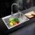 Import One bowl kitchen hand made sink from China