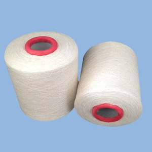 Open End regenerated cotton/polyester yarn for glove