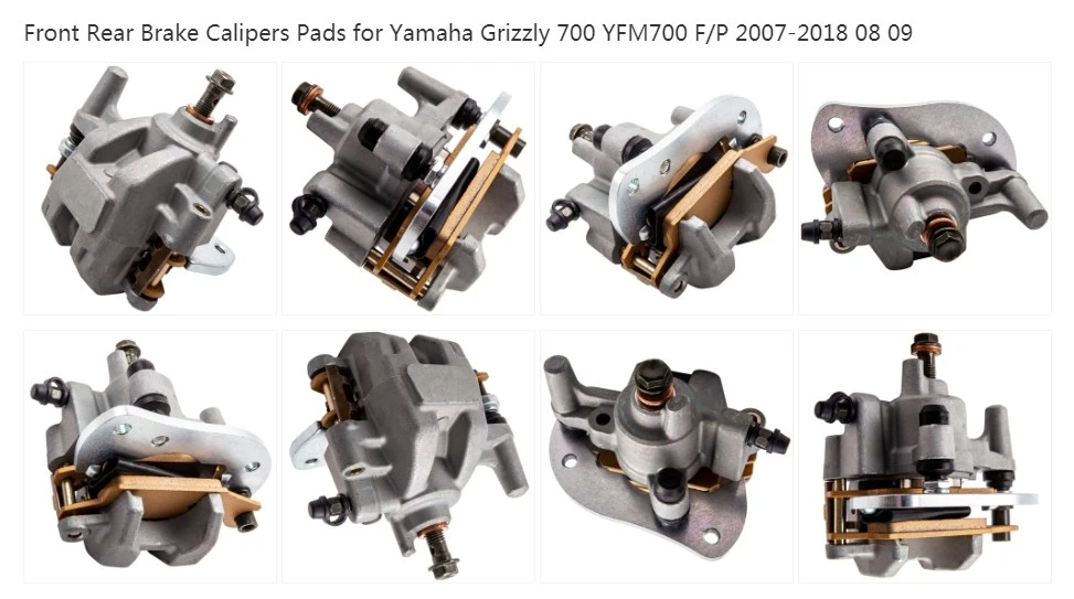 Original high quality  atv parts atv accessory ATV brake caliper  Rotor for Yamaha Raptor YFM 700 YFM 550 caliper with pads