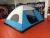 Import Outdoor Big Family Fiber Glass Pole Double Layer Dome Tent from China