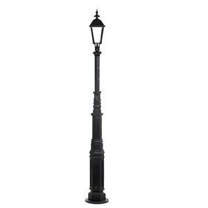 Outdoor decorative Cast Iron Street Lighting Garden Lamp Pole