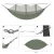Outdoor Lightweight Portable Camping Hammock with Mosquito Net High Strength Nylon Hanging Bed Hunting Hammock