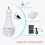 Import Outdoor Rechargeable Led Bulb USB Charging Emergency Lamp Portable Solar Camping Light from China
