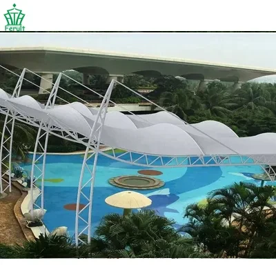 Outdoor Sunshade Swimming Pool Awning Canopy