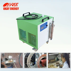 Oxyhydrogen welder for air conditioning compressor copper tube brazing