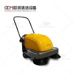 P100A  electric road sweeper  garden sweeper roller brush broom sweeper