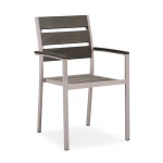 Patio Outdoor Furniture Cheap Dining Chair With Metal Legs