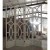 Import Perforated folding movable screen made of Antique Wood     folding screen partition from China