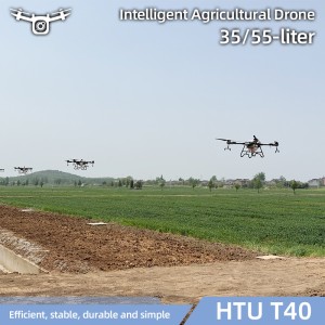 Pesticide Spraying Stable T40 Uav Crop Brushless Motor Agricultural Spraying Drone