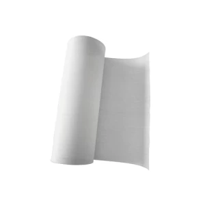 PET / Rayon Spunlace Nonwoven Fabric wet wipe raw material fabric jumbo roll